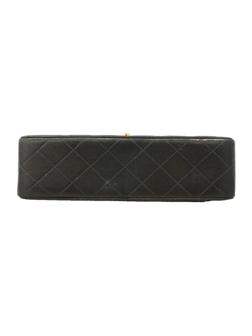 Chanel Shoulder Bag Quilted Lambskin Black Gold - Picture 3 of 13